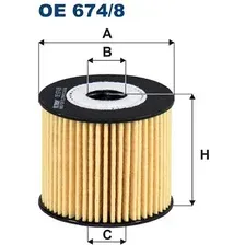 Масляный фильтр Filtron OE674/8