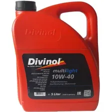 Моторное масло Divinol Multilight 10W-40 5л