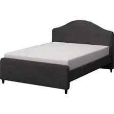 Кровать Sonit Dana 120x200 шенилл Eclipse (07 светло-серый)