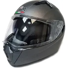 Мотошлем AIM JK320 320-005-XS (XS, серый металлик)