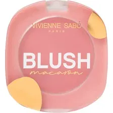 Румяна Vivienne Sabo Macaron Матовые тон 02 холодный розовый (4.1г)