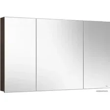 Belux Шкаф с зеркалом Стокгольм ВШ 120 (194, орех карини натуральный)
