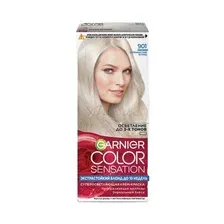 Крем-краска для волос GARNIER Color Sensation, тон 901 Серебристый блонд