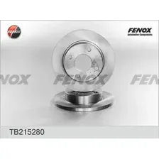 Тормозной диск FENOX TB215280 полный , передняя ось