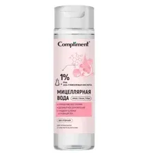 Мицеллярная вода Compliment с PHA и гликолевой кислотой 250мл