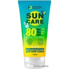 Крем солнцезащитный Family Cosmetics Крем солнцезащитный Sun Care SPF 80 130 мл