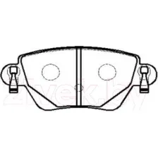 Тормозные колодки HSB HP9507