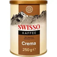 Кофе молотый SWISSO крема 250гр ж/б