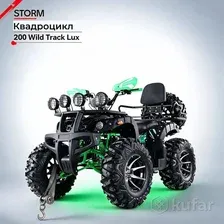 Квадроцикл ATV Storm 200 Wild Track Lux+Лебедка