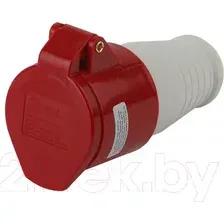Розетка промышленная ЭРА 214 3Р+РЕ 16А 380В IP44 Б0032862 (переносная)