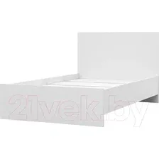 Кровать MyStar Сноули 1200 ИВ-121.14 (белый)