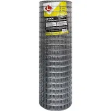 Сетка сварная оцинкованная LIHTAR (1.6 мм, 50 x 50 мм) 1 x 25 м