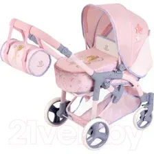 Коляска для куклы DeCuevas Toys С сумкой Гала 3 в 1 / 81651