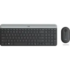 Офисный набор Logitech MK470 Slim Wireless Combo 920-009437 (графитовый, нет кириллицы)