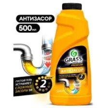 Средство для труб Grass DIGGER-GEL Premium Антизасор 500 мл