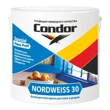 Краска ВД-АК «Nordweiss-30» (Нордвайс-30) контейнер 0,85 кг.
