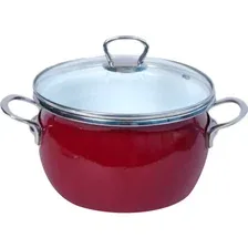 Кастрюля Сантэкс 1-2440211 (бордовый)