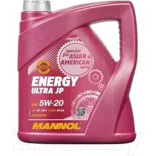Моторное масло Mannol Energy Ultra JP 5W20 API SN / MN7906-5 (5л)