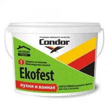 Краска ВД CONDOR Ekofest [1,5 кг] (P  PN EKO 000 0150 0001)