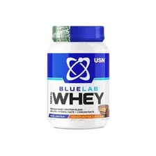 Протеин сывороточный (изолят) USN BlueLab 100% Whey (908г, арахисовое масло)