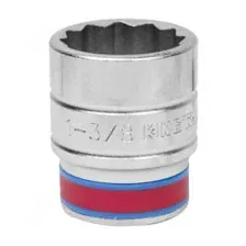 Головка торцевая двенадцатигранная 3/4", 1 3/8", дюймовая KING TONY 633044S