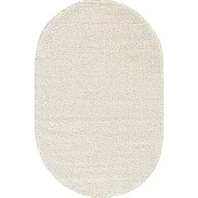 Ковер для жилой комнаты Merinos Lana T600-OVAL-BONE (1.2x1.8)