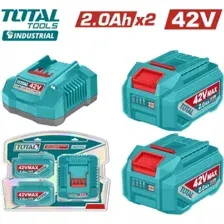Аккумулятор с зарядным устройством Total TFBCPM20221 (42В/2x2 Ah + 42В)