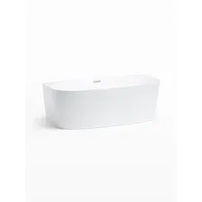 Ванна Wellsee Belle Spa 2.0 170x75 235804001 (пристенная ванна белый глянец, экран, каркас, сифон-автомат хром)