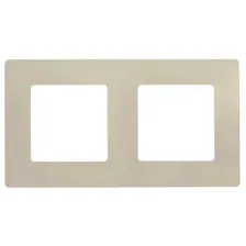 Рамка Legrand ETIKA 672512, слоновая кость