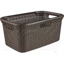 Корзина Curver Laundry Basket / 187493 (темно-коричневый)