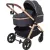 Универсальная коляска Rant Basic Roller Gold RA161 (2 в 1, grey)