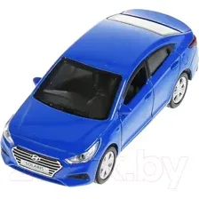 Автомобиль игрушечный Технопарк Hyundai Solaris / SOLARIS2-12-BU