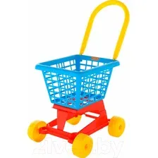 Игрушка-каталка Полесье 61980 Тележка Supermarket №1
