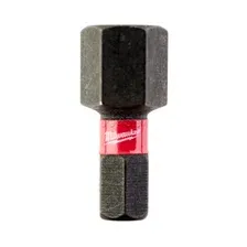 Бита для шуруповерта ударная Hex10 25 мм MILWAUKEE Shockwave 2 штуки (4932430899)