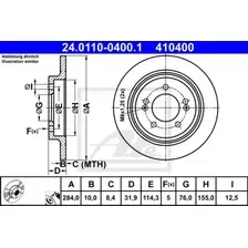 Тормозной диск ATE 24.0110-0400.1