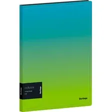 Папка для бумаг Berlingo Radiance / RB4_4D003 (голубой/зеленый)