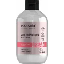  Ecolatier Мицеллярная вода Urban цветок орхидеи и роза 400 мл