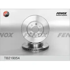 Тормозной диск FENOX TB219054 вентилируемый , передняя ось