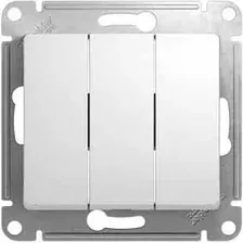 Выключатель Schneider Electric Glossa GSL000131 (белый)