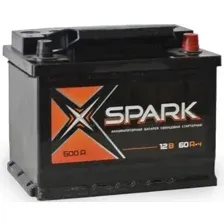 Автомобильный аккумулятор Spark 500A (EN) L+ SPA60-3-L (60 А·ч)