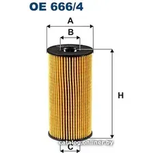 Масляный фильтр Filtron OE 666/4