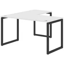 Стол угловой Xten-Q XQCT 1415 Black (R), белый