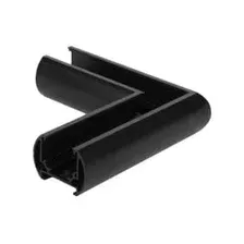 Аксессуар Elektrostandard Slim Magnetic Коннектор угловой для шинопровода Round накладной черный 85135/00