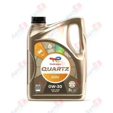 Моторное масло TOTAL QUARTZ 9000 0W-30 5л API SL АСЕА А5/В5 А7/В7 VOLVO VCC 95200377