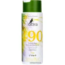 Шампунь Sativa №490 Бессульфатный деликатный 250 мл