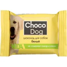 Лакомство для собак Veda Choco Dog Шоколад белый 15 г