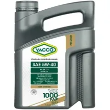 Моторное масло YACCO VX 1000 FAP 5W-40, 4л