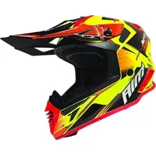 Мотошлем AIM RH855 Fiber Glass Swift RH855S-BYB-XL (XL, желтый/черный)