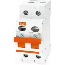 Выключатель нагрузки TDM Electric ВН-32 2р 100А SQ0211-0019