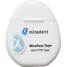 Зубная нить Miradent Mirafloss Tape 630022 (20 м)